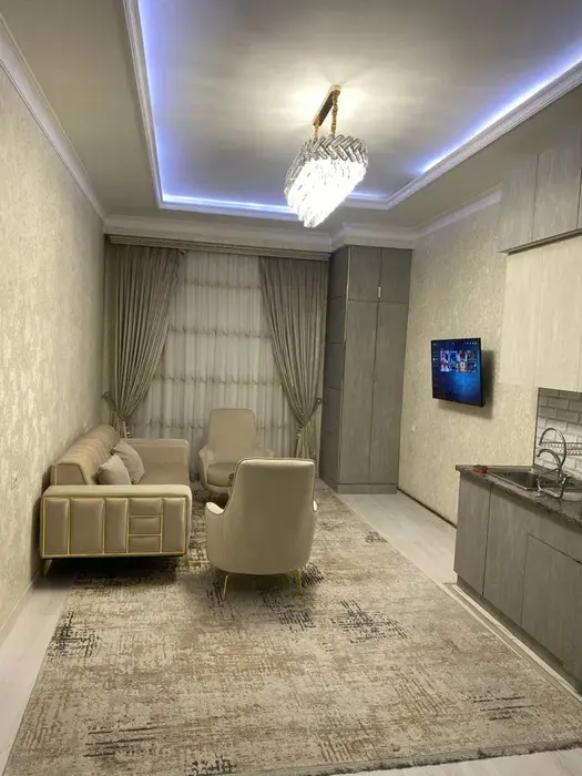 Продается квартира Ташкент Сити ЖК Gardens 46кв 1в2/4/8 — фото 3