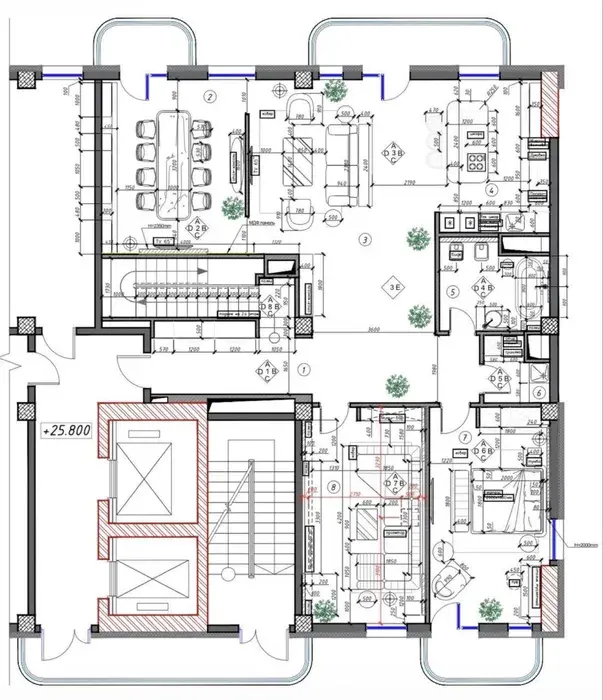 Продаётся 8 комнатная квартира в ЖК Parkwood! — фото 1