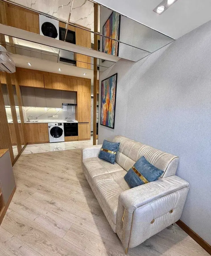 Шикарная квартира, 2 комн., 34 м², 9/9 эт., Мирабадский, кафе GOSHT — фото 4
