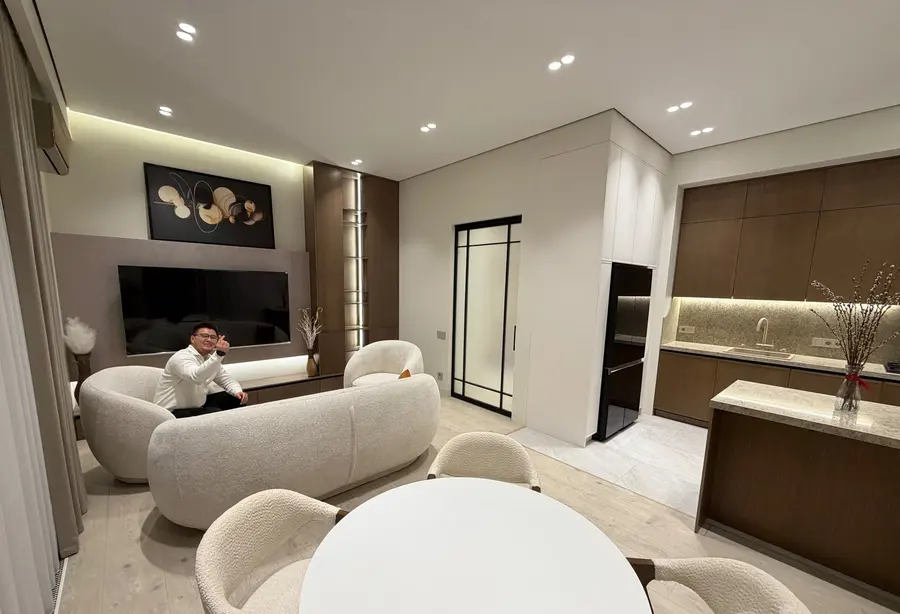 Шикарная квартира, 3 комн., 94 м², 9/14 эт., Мирабадский, ЖК Инфинити — фото 1
