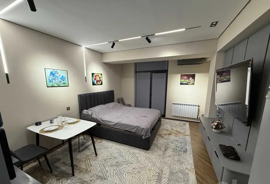 Шикарная квартира, 1 комн., 28 м², 6/11 эт., Юнусабадский, 246 школа — фото 1