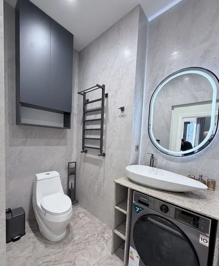 Шикарная квартира, 3 комн., 86 м², 7/10 эт., Юнусабадский, Возле дома имеются — фото 10