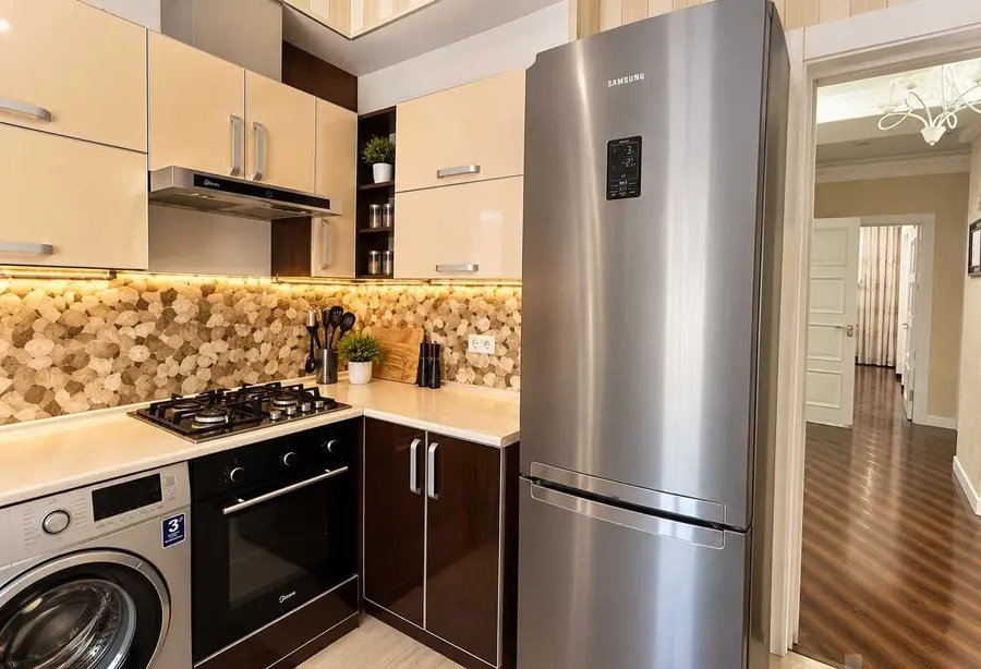 Шикарная квартира, 3 комн., 85 м², 3/9 эт., Юнусабадский, ЖК Етти Чинор — фото 8